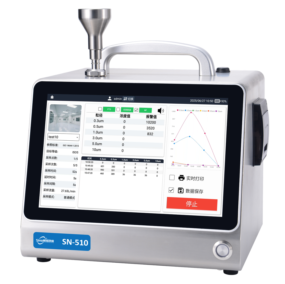 SN-510系列尘埃粒子计数器（0.3/大流量）